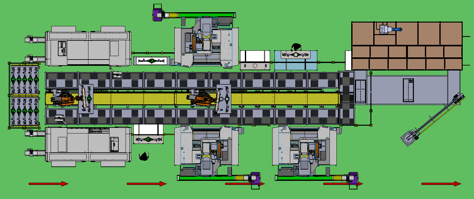 汽车后桥生产线（3）